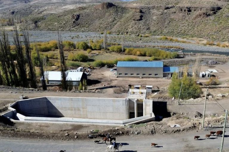 Central hidráulica Nahueve: avanza la etapa final y se prevé generar energía en 90 días