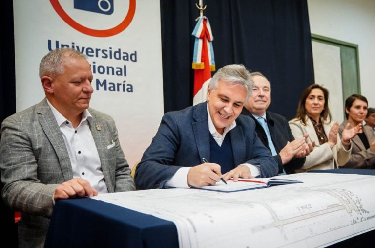La Provincia aportará más de $1.900 millones para obras en el campus de la Universidad Nacional de Villa María