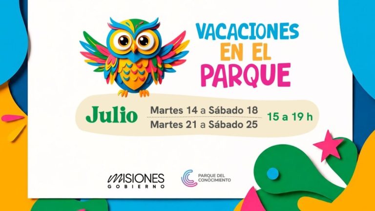 Vacaciones de invierno en Misiones: Hoy comienzan las actividades para toda la familia en el Parque del Conocimiento
