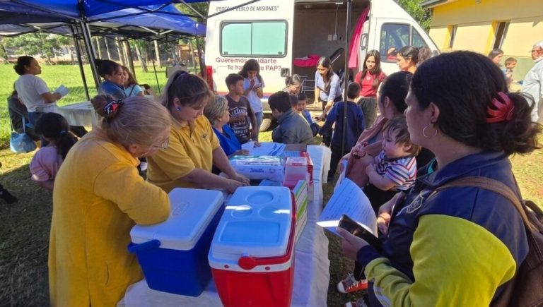SALUD PÚBLICA CONTINÚA CON POSTAS SANITARIAS Y JORNADAS INTEGRALES EN POSADAS Y DISTINTOS MUNICIPIOS DE MISIONES