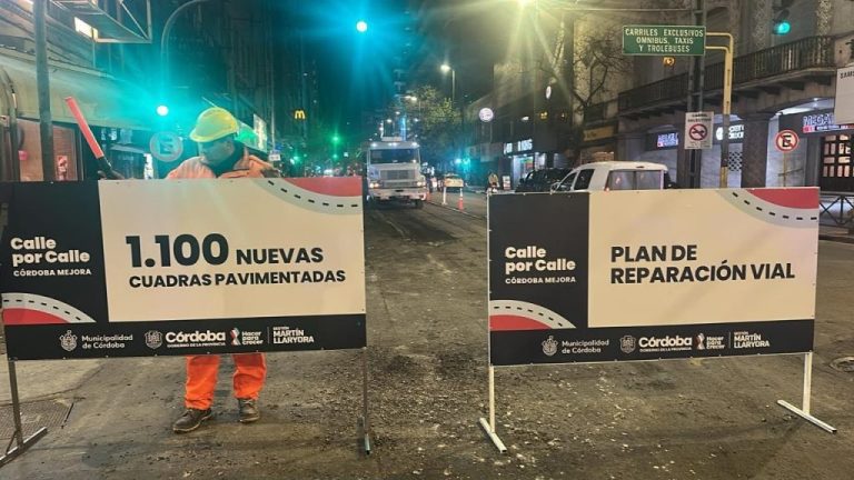 Cuadra por cuadra: La avenida General Paz se repavimenta de noche