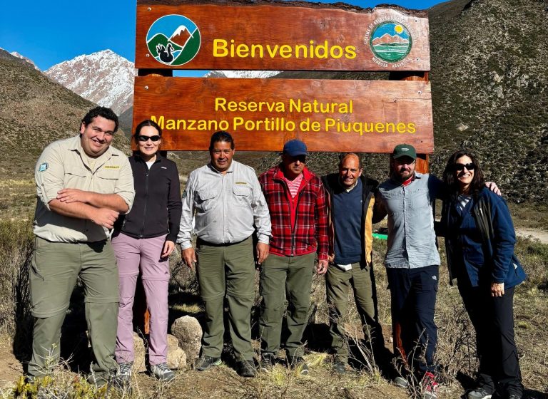 Ambiente fortalece la gestión del Área Natural Protegida Manzano Portillo de Piuquenes
