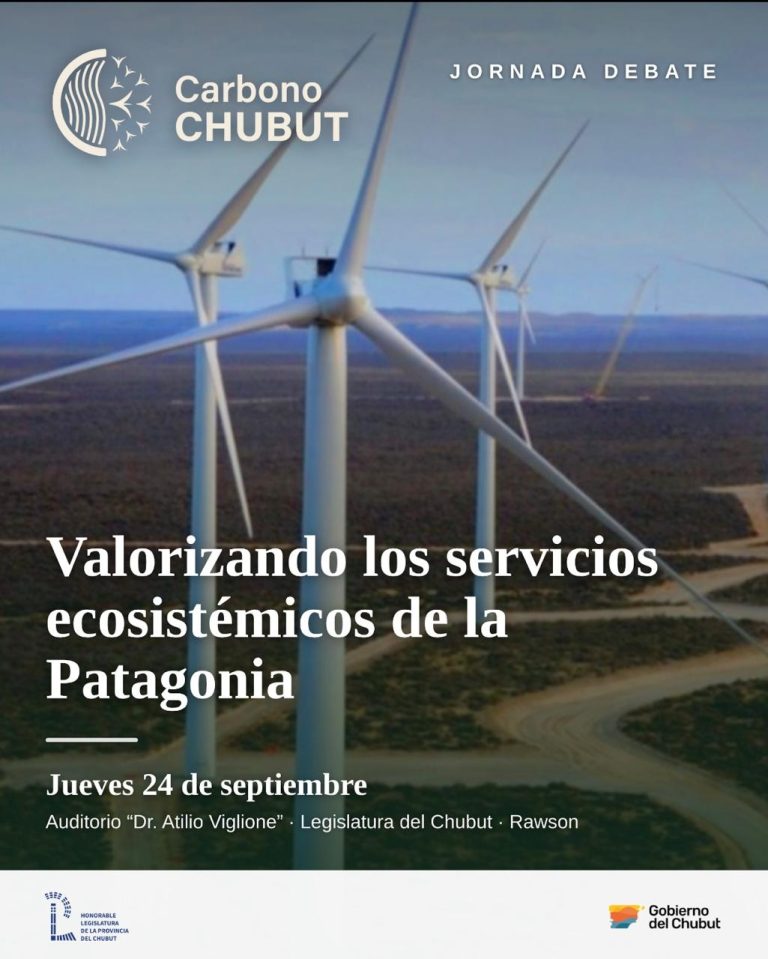 Chubut será sede del primer encuentro provincial sobre economía del carbono